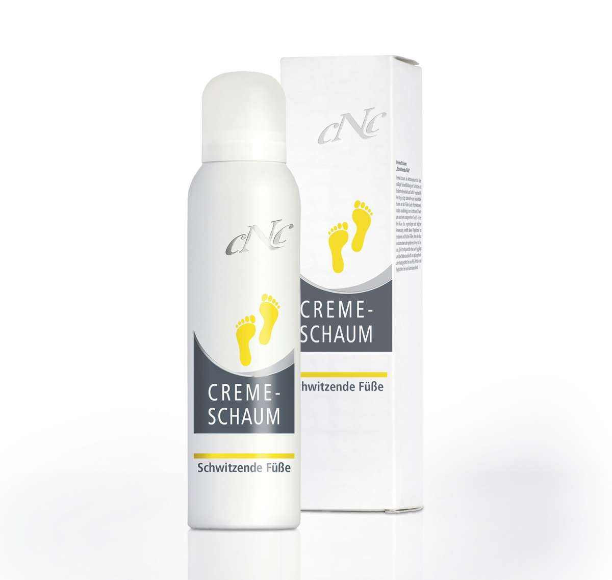 CNC Crème schuim zweetvoeten