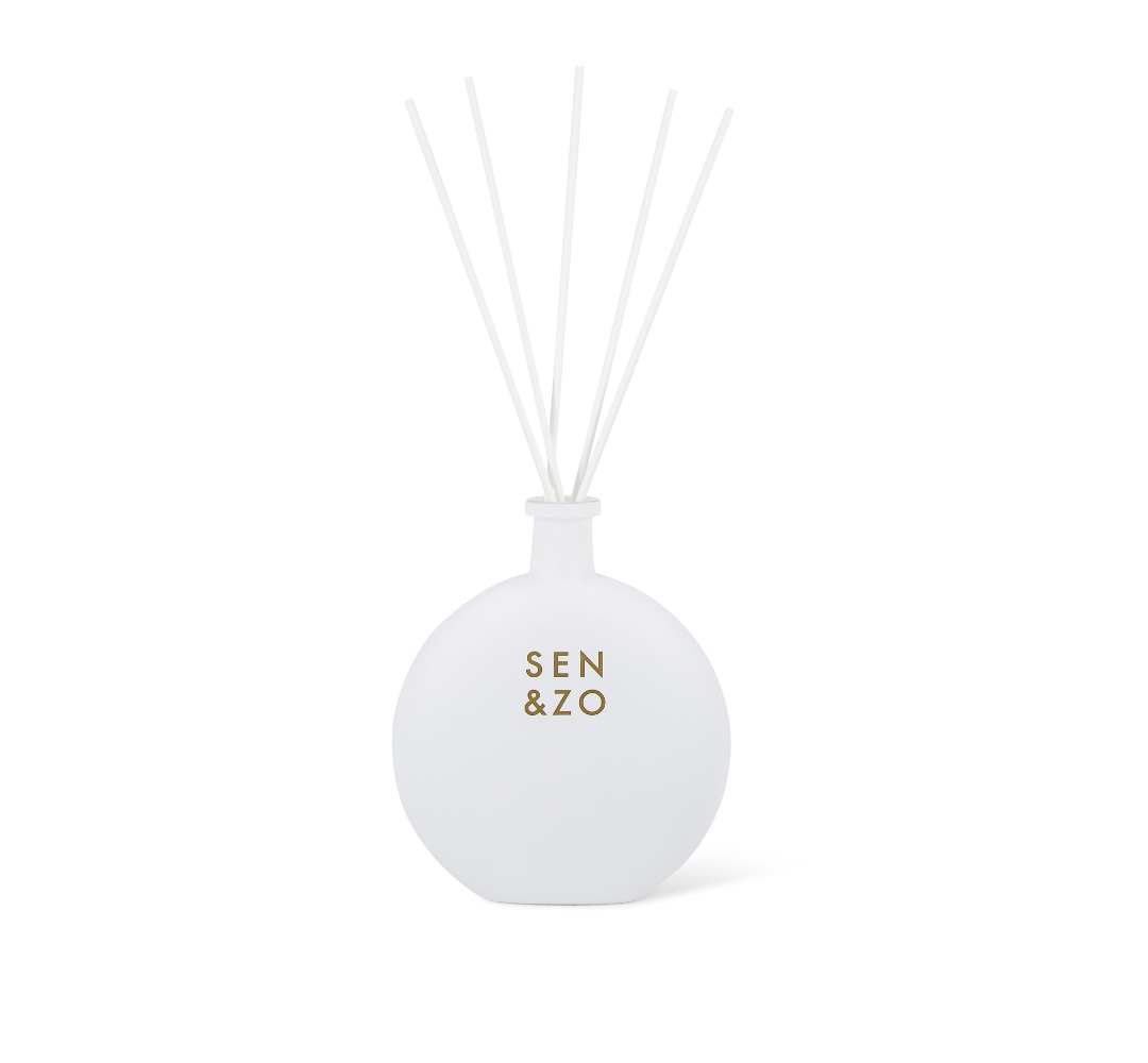 Sen &amp; Zo Luxe Ovale Fles Homefragrance 200ml Elements