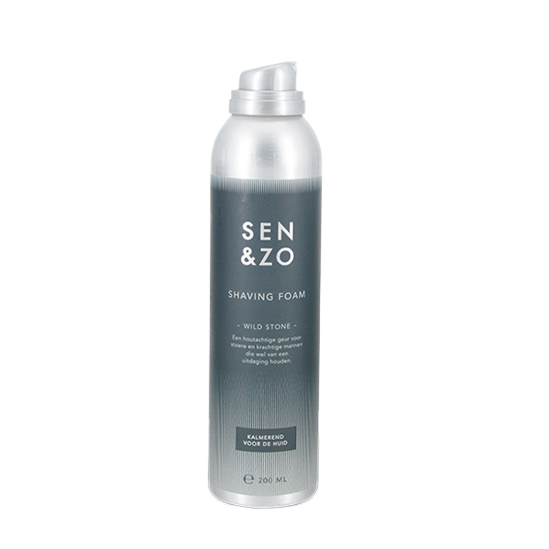 Sen &amp; Zo Shaving Foam Wild Stone for Men 200ml