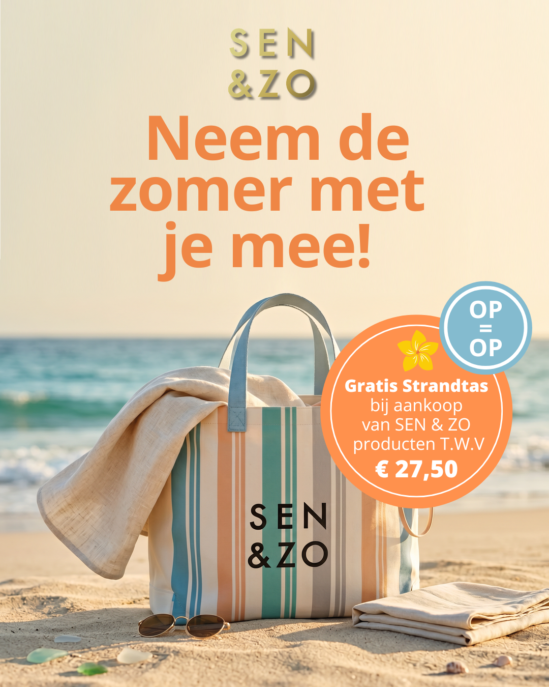 Sen &amp; Zo Strandtas